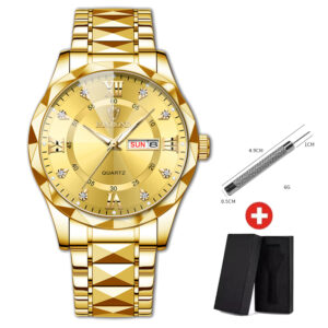 BINBOND B2521 Luxury Fashion Business Men Watch Waterproof Week Date Clock Sport Men Watch Quartz Wristwatch Relogio Masculino