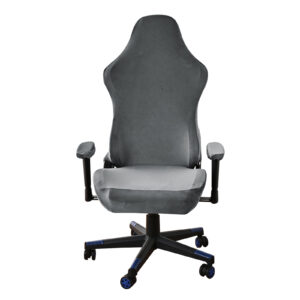 4Pcs/set Velvet Spandex Office Chair Cover Gaming Chair Covers Elastic Stretch Armchair Seat Cover Computer Chairs Slipcovers