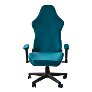 4Pcs/set Velvet Spandex Office Chair Cover Gaming Chair Covers Elastic Stretch Armchair Seat Cover Computer Chairs Slipcovers
