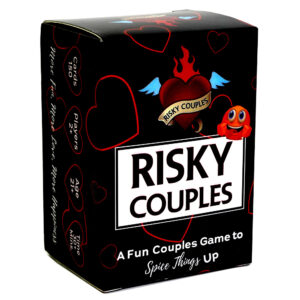 RISKY COUPLES – Fun Couples Game for Date Night 150 Spicy Dares Questions for Your Partner Romantic Anniversary Valentines Gifts