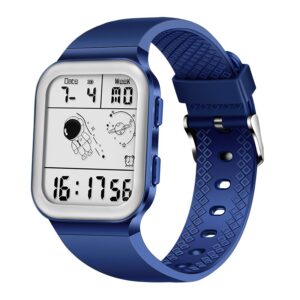 LIGE Fashion Student Watches Couple Electronic LED Digital Watch For Men Watch Sport Waterproof Multifunctional Alarm Clock Man