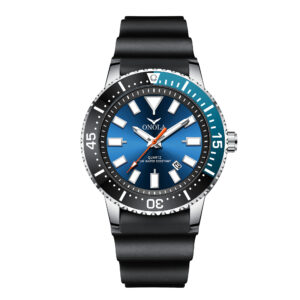 HOT Business Men’s Watch ONOLA Genuine Leather Waterproof Leisure Quartz Watch Men’s Clock
