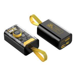 21700 Battery Charger Case DIY Transparent Power Bank Shell PD 22.5W Fast Charging 10000mAh Polymer Mobile Power Supply Housing