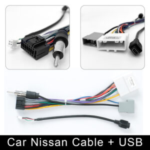 Car Audio MP5 Player ISO Cable Autoradio Radio Accessories for VW Hyundai Honda Toyota Nissan Mitsubish Ford Outlande Suzuki Kia