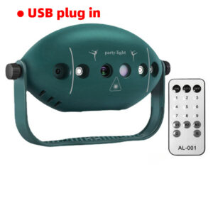72 Patterns Mini Stage Lights Party Wedding Ambience Lights DJ Audience Remote Control Stage Lights LED Disco Lights Laser Stage