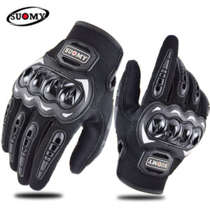 SUOMY Summer Motorcycle Gloves Touch Screen Full Finger Racing/Climbing/Cycling/Riding Sport Windproof Motocross Gloves Luvas