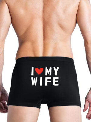 Men’s Boxer Briefs Back With Novelty Pattern Printing Fun Comfortable & Soft Underwear Shorts