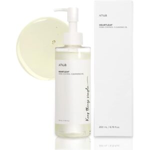 Pore Control Cleansing Oil Facial Cleanser, Daily Makeup Blackheads Removal 6.76 Fl Oz 200ml