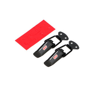2 Pieces Lock Clip Kit Car Truck Hood Clip Hasp Quick Release Fasteners for Racing Car Bumper Security Hook Auto Accessories