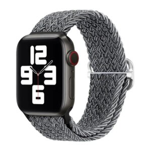 Braided Solo Loop For Apple watch Ultra band 40mm 44mm 41mm 38mm 49mm 45mm Elastic Nylon bracelet iWatch series 9 8 7 3 se strap