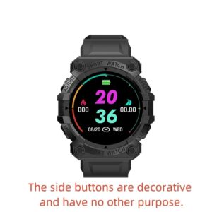 Smart Watch Fitness Bracelet Sport Pedometer Control Music Bluetooth Connection Clock Alarm Weather Message Smartwatch FD68S Y56