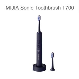 2021 XIAOMI MIJIA T700 Sonic Electric Toothbrush Teeth Whitening Ultrasonic Vibration Oral Cleaner Brush Smart APP LED Display
