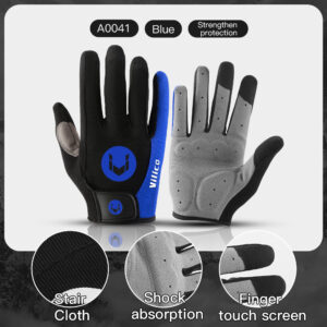 MTB Cycling Gloves Black Touch Screen Men Women Road Bike Gloves Gym Riding Silicone Gel Bicycle Motorcycle Gloves