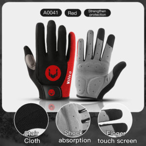 MTB Cycling Gloves Black Touch Screen Men Women Road Bike Gloves Gym Riding Silicone Gel Bicycle Motorcycle Gloves