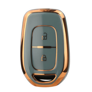 jingyuqin TPU Car Key Cover Case Fob for Renault Kwid Traffic Symbol fit Dacia Sandero Logan Duster 2016 2017 2018 Protect Shell