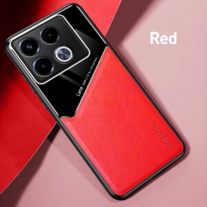 Leather Case for Infinix Note 40 Pro Plus HTO 40 40i Samart 8 4G 5G Magnetic Cover Note 40 Pro Plus 5G Camera Shockproof Fundas