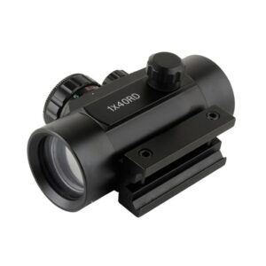 1×40 Hunting Reflex Red Green Dot Sight Adjustable Brightness Reflex Sights Tactica Riflescope with Free 11mm & 20mm Mount Rails