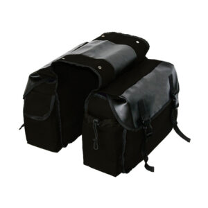 Universal Motorcycle Saddle Bag Large Capacity Canvas Panniers Bags For Harley Honda Suzuki Kawasaki Bicycle Bike Side Tool Bags