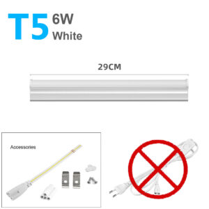 Aluminum LED Light Bar 220V 110V T5/T8 LED Tube 6W 8W LED Fluorescent Tube For Indoor Kitchen Lighting LED Lamp Bulb Wall Lamp