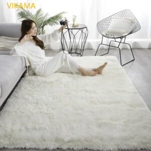 Dirty-Resistant And Easy To Dry Bedroom Bedside Blanket, Large Living Room Rug, Girl’s Room, Dorm Room, Boarding House Floor Mat
