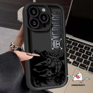 For Infinix Smart 8 7 5 6 Pro Plus 8HD POP8 Hot 40i 30i Tecno Spark GO 10 20 Pro 10C 20C Hot 40 9 10 20 11 Play Infinix Note 30 40 Pro 12 G96 GT Cartoon Cute One Piece Luffy Case