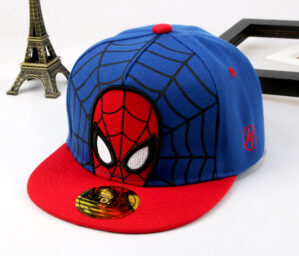 Anime Cartoon Spiderman Hats for Kids Toddler Baby Baseball Cap Spring Summer Children’s Snapback Hip Hop Adjustable Caps