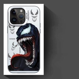 Marvel Spider Man Venom Phone Case for iPhone 15 Pro Max 12 Pro X 11 13 14 Plus XS Max XR 14 Fashion TPU Silicone Soft Cover