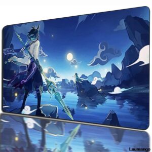 Xiao Genshin Impact Mouse Pad Anime Gabinete PC Gamer Mouse Mat Mousepad Gaming Accessories Varmilo Keyboard Sexy Girl Mausepad
