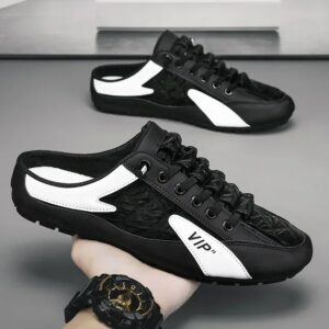 Summer Slippers for Men Trendy Men’s Flat Bottom Casual Shoes Soft Sole Support Shoes Men’s Sneakers Zapatos De Hombre