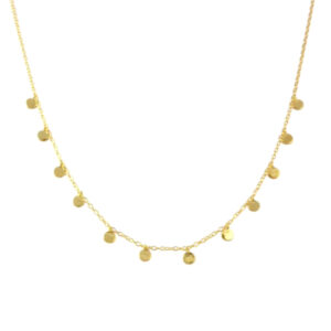 Aliexpress Cross-border Europe And The United States Burst Small Round Pendant Handmade Clavicle Chain Choker Necklace Girl Creek
