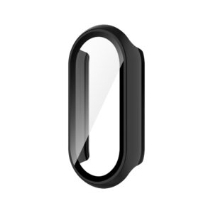 Tempered Glass+ PC Case for Xiaomi mi Band 8/8 Pro/8 Active Smartwatch Screen Case Full Cover for Mi band 8 Accessories