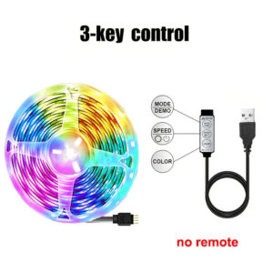 USB 1-30M LED Light Strip RGB 5050 Bluetooth APP Control Luces Led Color Change Lighting Music Sync for Party PC Living Room