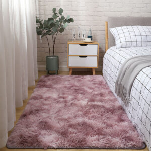 Living room carpet Bedroom bed blanket coffee table blanket Wholesale Gradation home long hair bed front room tatami floor mat