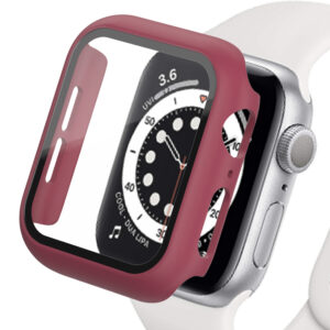 Screen Protector For Apple Watch case 44mm 40mm 45mm 41mm 42mm 38mm Accessories Glass+Cover iWatch series 9 8 7 SE 6 5 4 3 2 1