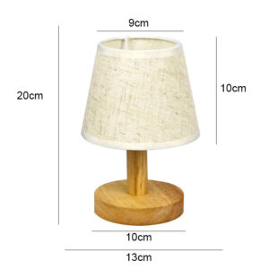 LED Table Lamp USB Powered Interior Lighting Fixture For Living Bedroom Bedside Night Lamp Desktop Decoration Retro Desk Lights