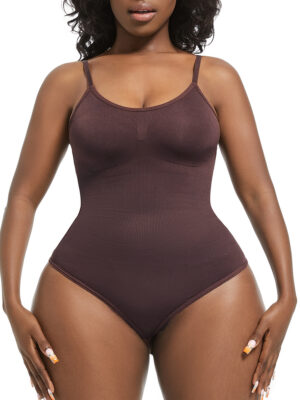 Women Seamless Shapewear Bodysuit Body Shaper Tummy Control Hip Butt Lifter Corset Thong Control Panties Slimming Underwear