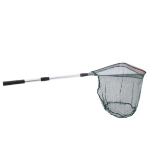 Collapsible Fishing Net 44x10cm Fishing Folding Net Aluminum Alloy Retractable Fishing Net for Fly Fishing