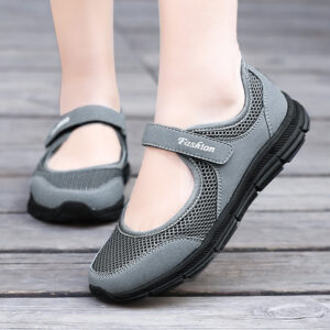 Summer Women Casual Shoes Soft Portable Sneakers Walking Shoes Flat Soles for Women Breathable Slip on sneakers
