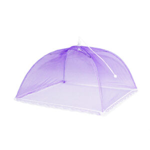 2 Large Pop-Up Mesh Screen Protect Food Cover Tent Dome Net Umbrella Picnic Kitchen Folded Mesh Anti Fly Mosquito Umbrella