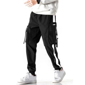Cargo Pants Men’s loose-fitting fashion brand leggings boys Korean version of casual pants