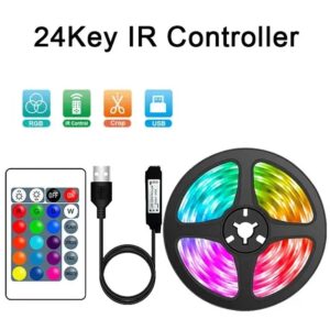 Magic LED Strip RGBIC 5050 WS2812b Bluetooth App Control Chasing Effect Lights Flexible Tape Diode Ribbon TV BackLight Room Deco