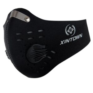 Outdoor Sports Reusable Face Masks for Men Dustproof Masks Activated Carbon Dust Mask with Extra Filter Cotton Halloween Cosplay
