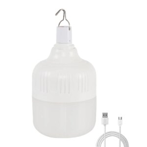 150W/80W Portable Tent Lamp Battery Lantern BBQ Camping Light Outdoor Bulb USB LED Emergency Lights for Patio Porch Garden