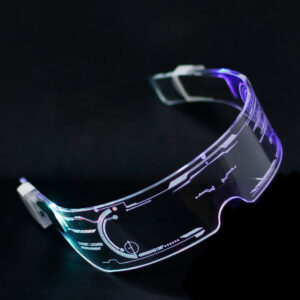 Wire Luminous Glasses Christmas Party LED Light Up DJ New Year Colorful EL Set New Year Christmas Party Eyewear