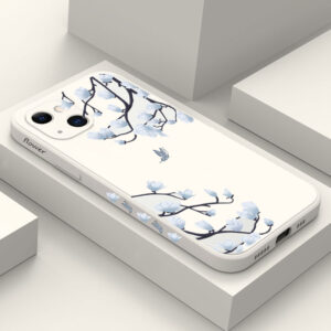 Case For iPhone 15 Cases iPhone 14 Pro Max Cases Abstract Plants Phone Case for iPhone 11 12 13 Pro XS XR X 7 8 Plus Soft Cover