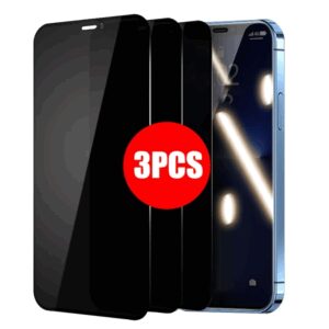Full Cover Privacy Screen Protectors For IPhone 12 11 Pro Max 13 14 15 Privacy Film Protective Glass For IPhone XR X 7 8 14 Plus