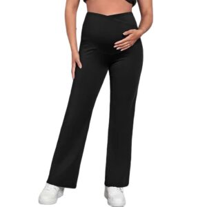 Sports Casual Maternity Pants Spring Autumn Thin Belly Pants Clothes for Pregnant Women Preganncy Trousers Clothing
