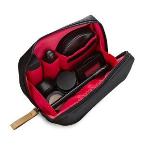 Waterproof Large Capacity Makeup Bag Multiple Colors Dacron Travel Storage Bag Partitioned Cosmetic Pouch Handbag Lipstick Pack