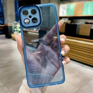 With Camera Protector Transparent TUP Soft Case For Honor Magic 6 5 Lite X8 AB X9 AB X7 AB A6 X6A X5 Plus Honor 90 Lite 4G 5G