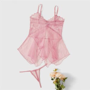 Women’s Lace Fluoroscopy Beauty Tulle Elegant Reverie Sexy Lingerie 34ddd Bras for Women